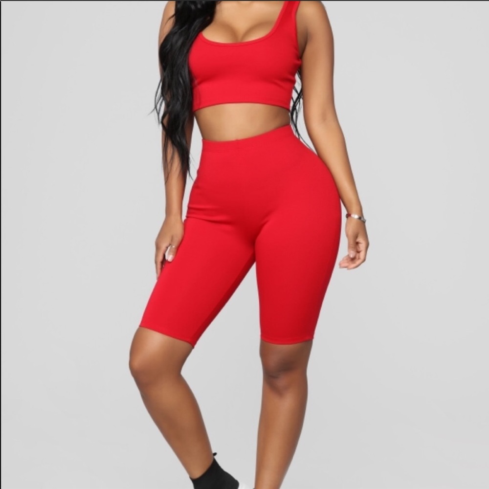 High Waisted Ribbed Biker Shorts 3 for $25